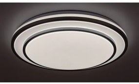 Rabalux 2131 - Plafonieră LED dimabilă LUPITA LED/40W/230V argintie + telecomandă