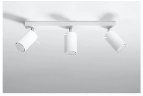 Plafonieră Sollux Etna, alb