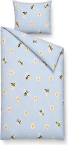 Lenjerie de pat din bumbac BEELUNE albastru deschis Dimensiune lenjerie de pat: 70 x 80 cm | 140 x 200 cm