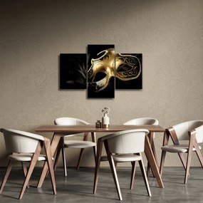 Tablou masca aurie (90x60 cm)