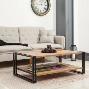 Măsuță de cafea Cosmo Atlantic Pine and Black