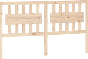 vidaXL Tăblie de pat, 155,5x4x100 cm, lemn masiv de pin