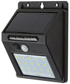 Lampă solară LED Rabalux 7880 Ostrava, de exterior, cu senzor de mișcare, 12,5 cm