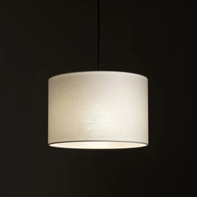 Lustră pe cablu pentru sistem de șină trifazic TRACER 1xE27/15W/230V d. 30 cm negru/alb