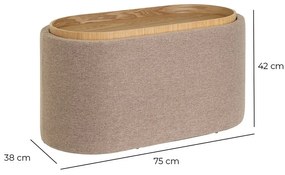 Taburet bej – Casa Selección