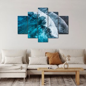 Tablou - Valuri pe mare (150x105 cm)
