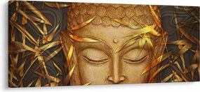 Tablou - Buddha de aur (120x50 cm)