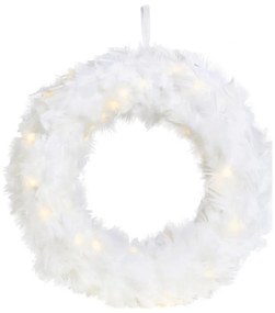 Coroniță LED de Crăciun Markslöjd 705290 FEATHER LED/1,2W/3xAA d. 35 cm