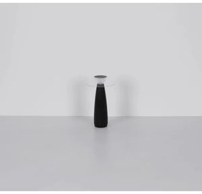 Lampă LED tactilă reîncărcabilă dimabilă de masă Globo 21021B ILLUMI LED/1W/3,7V 3000K negru