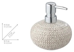 Dozator de săpun lichid crem din ceramică 0.47 l Pergole – Wenko