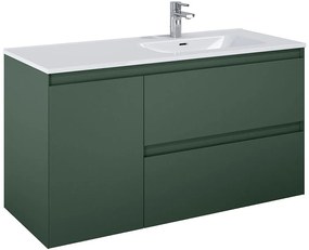 Elita Split dulap 120x45.8x63.5 cm sub chiuveta pe perete verde RE011205257010