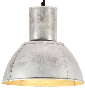 Lampa suspendata, 25 W, argintiu, rotund, 28,5 cm, E27 1, Argintiu,    28.5 cm