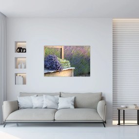 Tablou - Buchețele de lavandă (90x60 cm)