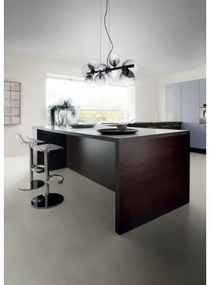 Lustră pe cablu Redo 01-3989 ASTRA 9xG9/8W/230V negru