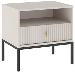 Noptieră SUE, bej/cașmir