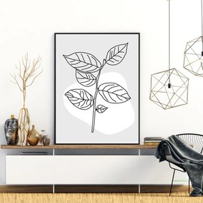 Poster - Abstracție naturală (A4)