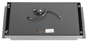 Set de 6 spoturi încastrate negre AR111 pivotante și înclinabile fără ramă cu 2 lumini - Oneon