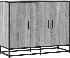 vidaXL Dulap, gri sonoma, 94x35x76 cm, lemn prelucrat