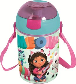 Gabby&#039;s Dollhouse Wonderland sticlă, sticlă sport 450 ml
