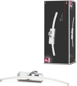 Paulmann 95557 - Aplica LED pentru tablouri BENTO, 8,5 W, 230 V, 40 cm, crom mat