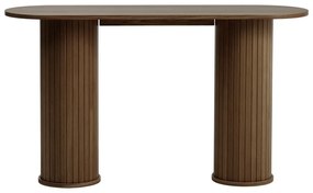 Masă consolă maro 40x130 cm Nola – Unique Furniture