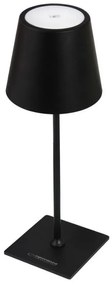 Lampă de birou Esperanza Miram ELD119K, 3W, 300 lm, LED, 2400 mAh, USB, 3 moduri, Negru