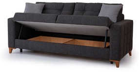 Set canapea extensibila de 210cm si fotoliu alya