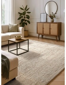 Covor bej țesut manual din amestesc de lână 120x180 cm Peas – Villeroy&amp;Boch