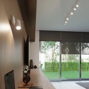 Spot de perete RING 1xGU10/40W/230V alb Sollux SL.1024