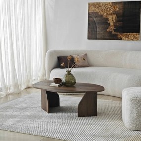 Măsuță de conferință Rock Walnut