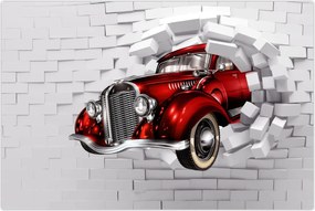 Tablou - Mașină roșie (90x60 cm)