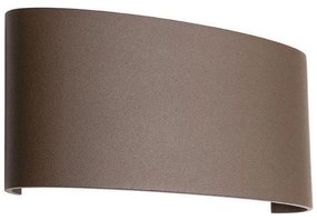 Aplică LED de exterior FABO LED/6W/230V 3000K IP54 maro Redo 90227