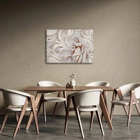Tablou - Zeița motiv floral (70x50 cm)