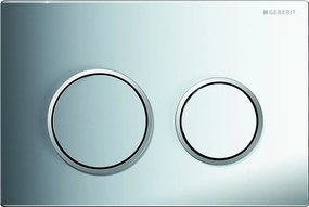 Clapeta de actionare Geberit Omega20 crom lucios crom mat