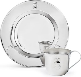 Set de veselă pentru copii 2 buc. din oțel inoxidabil Miffy – Zilverstad