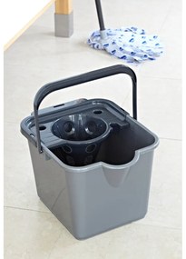 Găleată pentru mop Addis Pail &amp; Wringer, gri