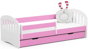 Pat pentru copii Preena (Roz) (cu saltea). Promo -25%. 1070761