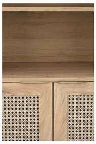 Dulap cu rafturi Rustico, stejar artisan