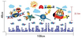 Sticker perete Air Patrol