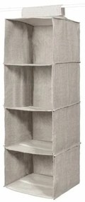 Organizator de haine agatat 30 x 30 x 94 cm, gri