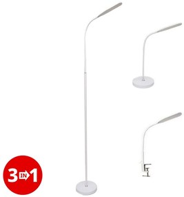 Lampă LED dimabilă 3 în 1 DARA LED/10W/230V 3000/4000/6000K CRI 90 alb