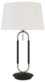 Veioza, Lampa de masa decorativa design elegant Jazz alb