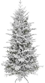 Brad artificial de Crăciun FULL 3D Molid Elvețian Înzăpezit 210cm