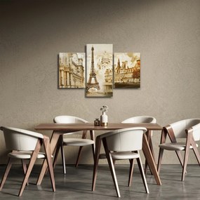 Tablou - Monumente din Paris (90x60 cm)