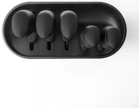 Set 5 cutite Brabantia Tasty+ 1001177, Otel calit, Rezistent la zgarieturi si coroziune, Gri inchis