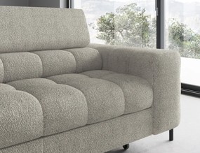 Coltar extensibil stanga 5 locuri ELTAP, LT-20ROY, Ferucce, 276x200x93 cm, lemn/poliester, bej deschis