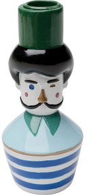 Suport de lumânare Monsieur Mustache 16 cm