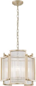 Brilagi - Candelabru suspendat pe lanț RAMOS 3xE14/60W/230V auriu