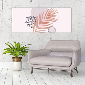 Tablou - Minimalism violet N⁰3 (120x50 cm)
