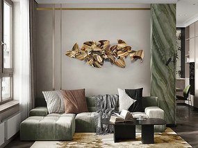 Decoratiune de perete design decoratiov lux Camile auriu